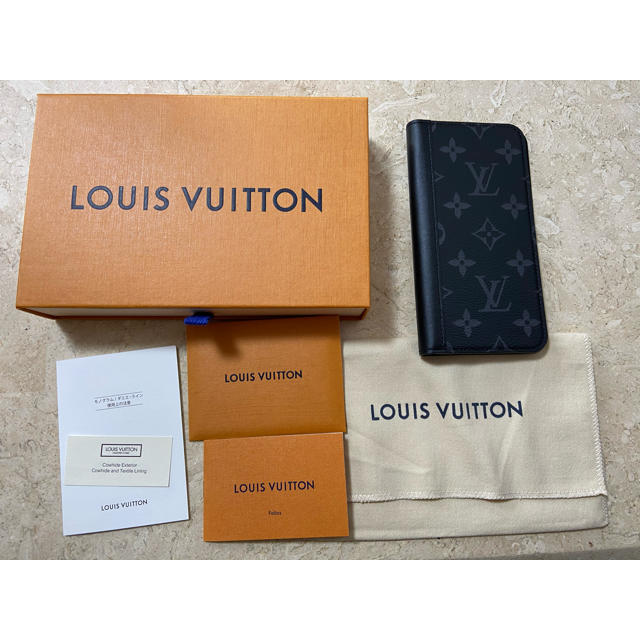 LOUIS VUITTON(ルイヴィトン)のiPhone11 ケース　フォリオ　エクリプス　手帳型 ルイヴィトン スマホ/家電/カメラのスマホアクセサリー(iPhoneケース)の商品写真