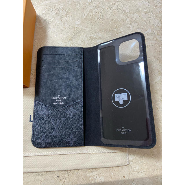 LOUIS VUITTON(ルイヴィトン)のiPhone11 ケース　フォリオ　エクリプス　手帳型 ルイヴィトン スマホ/家電/カメラのスマホアクセサリー(iPhoneケース)の商品写真