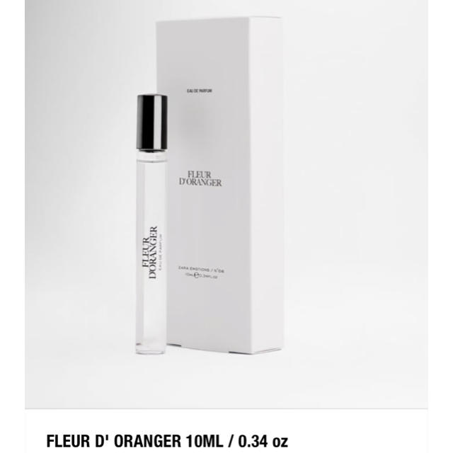 ZARA(ザラ)のZARA x Jo Malone FLEUR D’ORANGER 10ml 新品 コスメ/美容の香水(ユニセックス)の商品写真