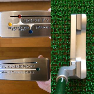 【美品】スコッティキャメロン スタジオステンレス ニューポート