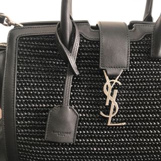 Saint Laurent - 【新品】限定サンローラン ダウンタウン黒YSLカバ