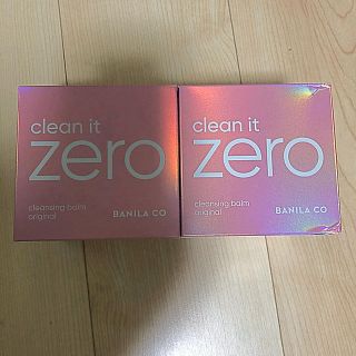 バニラコ(banila co.)のバニラコ　クレンジングバーム  クリーンイットゼロ　180ml  ２個セット(クレンジング/メイク落とし)