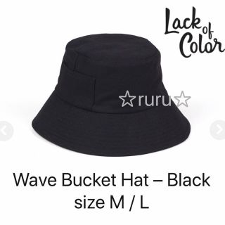 アリシアスタン(ALEXIA STAM)の新品☆ラックオブカラーLack of Color Wave Bucket Hat(ハット)