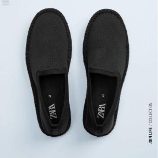 ZARA(スリッポン/モカシン ・ ブラック/黒色系)のフリマ ZARA(スリッポン/モカシン ・ ブラック/黒色系)のフリマ