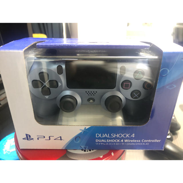 新品未開封 PS4 ワイヤレスコントローラー DUALSHOCK4 チタンブルーゲームソフト/ゲーム機本体