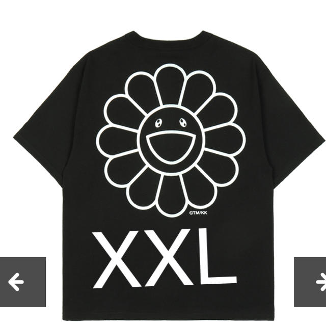 黒　XXL HOUSE TEE T-shirt　村上隆