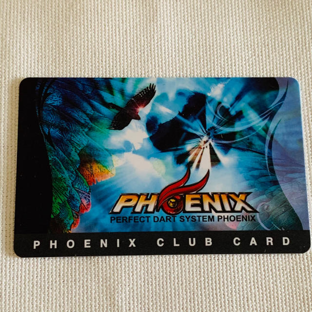 Phoenix カード　青 エンタメ/ホビーのテーブルゲーム/ホビー(ダーツ)の商品写真