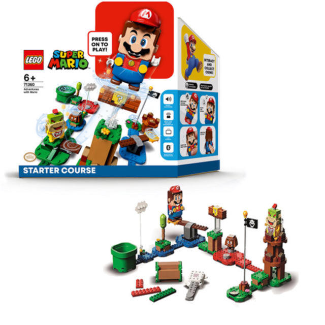 Lego(レゴ)のレゴマリオ と ぼうけんのはじまり 〜 スターターセット 71360  エンタメ/ホビーのおもちゃ/ぬいぐるみ(模型/プラモデル)の商品写真