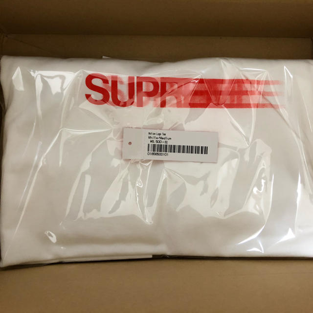 Supreme(シュプリーム)のsupreme Motion Logo Tee モーション　White メンズのトップス(Tシャツ/カットソー(半袖/袖なし))の商品写真