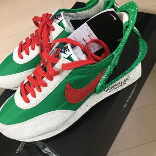 ナイキ(NIKE)のNIKE DBREAK/UNDERCOVER グリーン　(スニーカー)