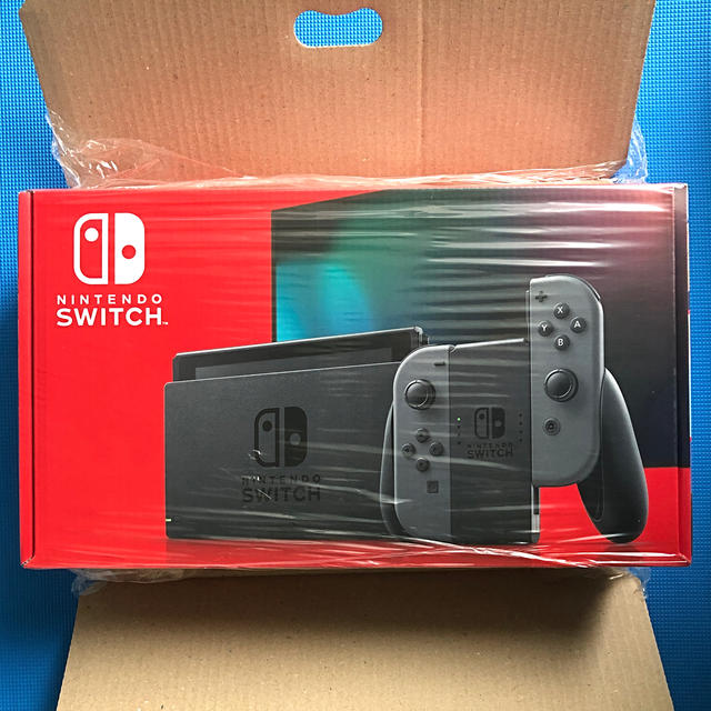 【新品未使用】ニンテンドースイッチ 新型 本体 グレーゲームソフト/ゲーム機本体