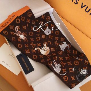 LOUIS VUITTON - LOUIS VUITTON バンドースカーフ/キャットグラム/タグ ...