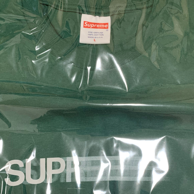 Supreme(シュプリーム)のSupreme Motion Logo Tee Dark Green L メンズのトップス(Tシャツ/カットソー(半袖/袖なし))の商品写真