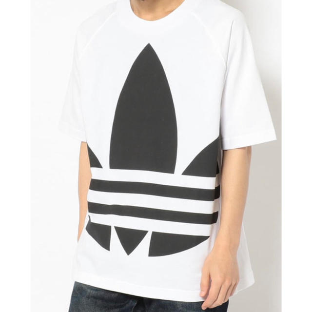 adidas(アディダス)のアディダスオリジナルス ビッグトレフォイル　ボクシー　Tシャツ  Sサイズ メンズのトップス(Tシャツ/カットソー(半袖/袖なし))の商品写真