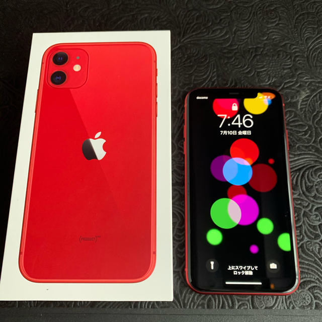 iPhone 11 (PRODUCT)RED 64 GB SIMフリー　残債なしAPPLE