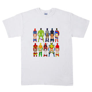 スーパーヒーローバッツ 半袖 Tシャツ ube26(Tシャツ/カットソー(半袖/袖なし))