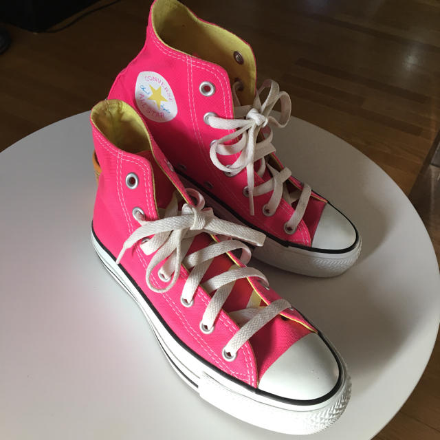 CONVERSE - コンバース オールスター ハイカット ピンクの通販 by 華's ...