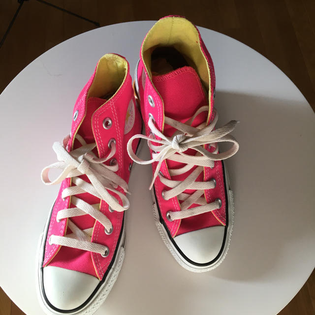 CONVERSE(コンバース)のコンバース オールスター ハイカット　ピンク レディースの靴/シューズ(スニーカー)の商品写真