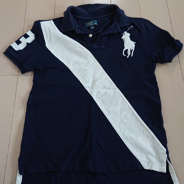 POLO RALPH LAUREN(ポロラルフローレン)のポロラルフローレン 140 ネイビー キッズ/ベビー/マタニティのキッズ服男の子用(90cm~)(Tシャツ/カットソー)の商品写真