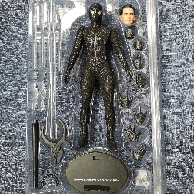 ホットトイズ　スパイダーマン　3 ブラック　スパイダーマン　美品　他出品