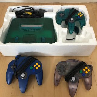 ニンテンドウ64(NINTENDO 64)の任天堂 ニンテンドー NINTENDO 64 ロクヨン(家庭用ゲーム機本体)