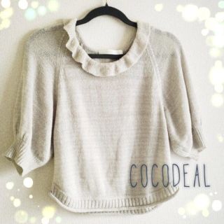 ココディール(COCO DEAL)のCOCODEAL❁七分袖ニット(ニット/セーター)