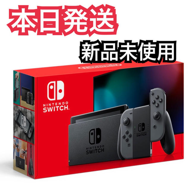 Nintendo Switch 任天堂スイッチ　本体グレー　新品未開封　即日発送