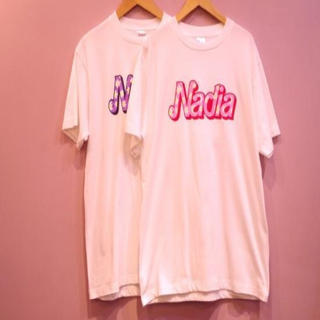 ナディア(NADIA)のNADIA マーガレットTシャツ ピンク(Tシャツ(半袖/袖なし))