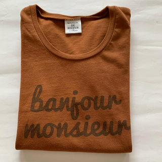 メゾンドリーファー(Maison de Reefur)のメゾンドリーファー　MAISON DE REEFUR メッセージ Tシャツ(Tシャツ(半袖/袖なし))