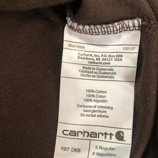 carhartt(カーハート)のカーハート ポケットTシャツ メンズのトップス(Tシャツ/カットソー(半袖/袖なし))の商品写真