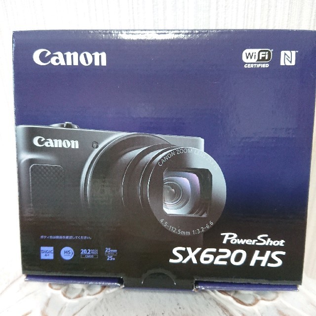 Canon(キヤノン)の最終値下げ  新品未開封！キヤノン  PowerShot SX620 HS スマホ/家電/カメラのカメラ(コンパクトデジタルカメラ)の商品写真