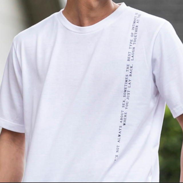 A.S.M ATELIER SAB MEN(エイエスエム)のA.S.M  Tシャツ　新品未使用品 メンズのトップス(Tシャツ/カットソー(半袖/袖なし))の商品写真