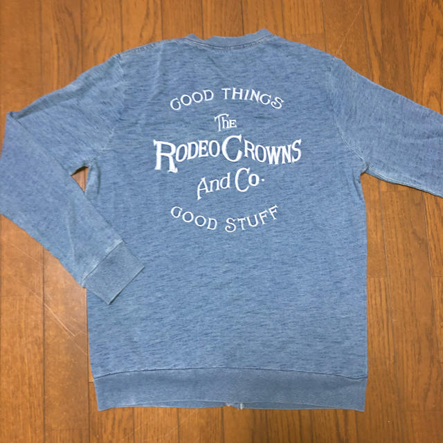 RODEO CROWNS WIDE BOWL(ロデオクラウンズワイドボウル)のロデオ デニム風 カーディガン メンズのトップス(カーディガン)の商品写真