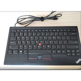 レノボ(Lenovo)のレノボThinkPad USBキーボード（KU-1255）美品(PC周辺機器)