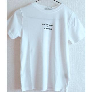 グレイル(GRL)のロゴクルーネックTシャツ(Tシャツ(半袖/袖なし))