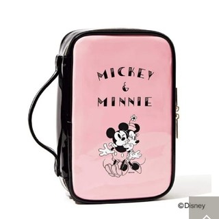 ディズニー(Disney)のスイートsweet付録ミッキーミニーメイクバック(ボトル・ケース・携帯小物)
