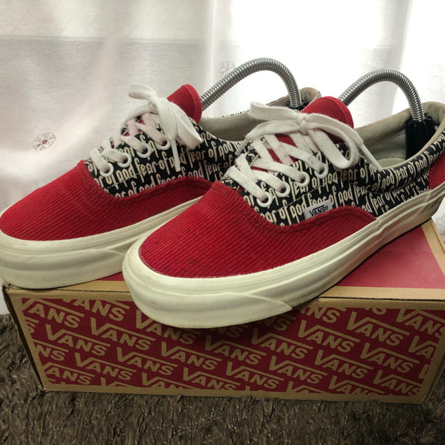 Vans Era 95 Dx FEAR OF GOD RED 28cm