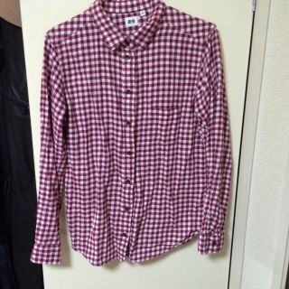 ユニクロ(UNIQLO)のギンガムチェックシャツ(シャツ/ブラウス(長袖/七分))