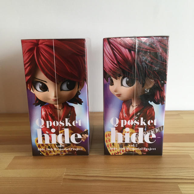 【2種セット】hide Qposket 第2弾 ノーマル&メタリック