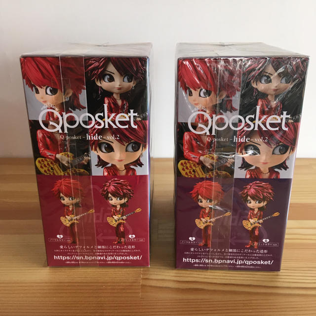 【2種セット】hide Qposket 第2弾 ノーマル&メタリック