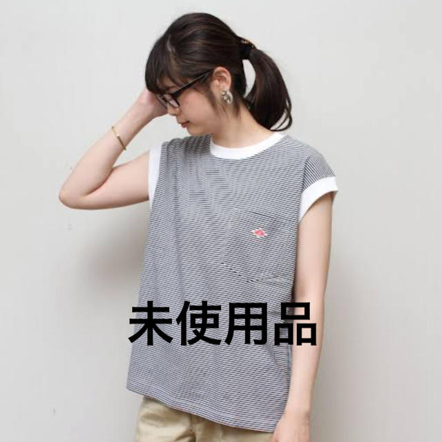 DANTON(ダントン)のえつこ様専用　ダントン  ノースリーブカットソー　Tシャツ レディースのトップス(Tシャツ(半袖/袖なし))の商品写真