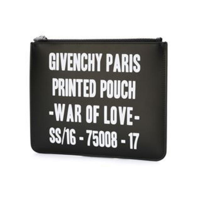 GIVENCHY - 【特価!未使用品】GIVENCHY ロゴクラッチバッグの通販 by