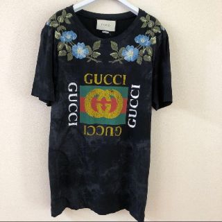 グッチ(Gucci)のグッチ フラワー ロゴ Tシャツ GUCCI (Tシャツ/カットソー(半袖/袖なし))