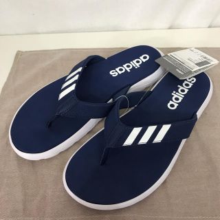 アディダス(adidas)のADIDAS アディダス メンズ サンダル EG2068 ネイビー ブルー(サンダル)