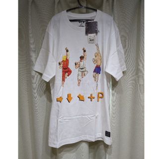 ユニクロ(UNIQLO)の【新品タグ付】ユニクロ ✕ ストリートファイター Tシャツ XLサイズ(Tシャツ/カットソー(半袖/袖なし))