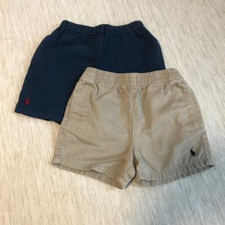 ラルフローレン(Ralph Lauren)のラルフローレン　パンツ　80サイズ　2枚セット(パンツ/スパッツ)