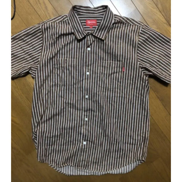 Supreme - supreme 17ss stripe denim shirtの通販 by Supremer Supreme - supreme 17ss stripe denim shirtの通販 by Supremer