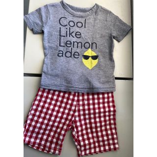 ベビーギャップ(babyGAP)のベビーギャップ　Tシャツ　80 短パン(Ｔシャツ)