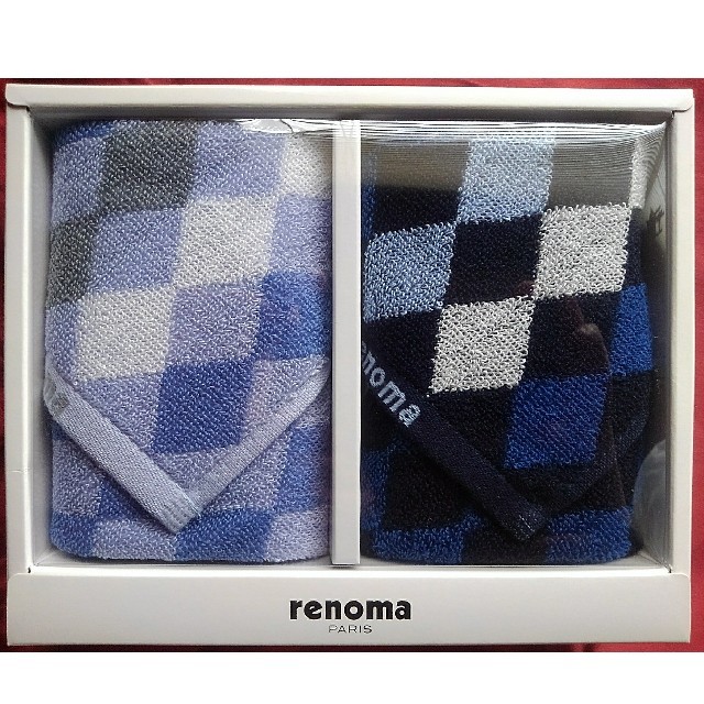RENOMA(レノマ)の紳士タオルハンカチ【renoma】 メンズのファッション小物(ハンカチ/ポケットチーフ)の商品写真