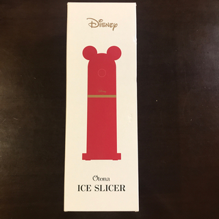 ディズニー(Disney)のDisney かき氷器 レッド(調理機器)